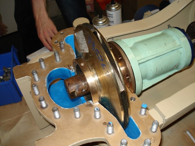 Repair of pump